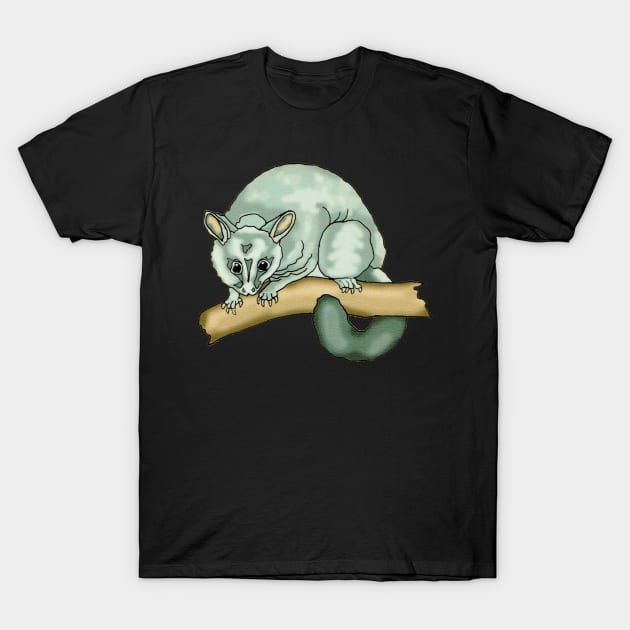 Possum T-Shirt by VibeCeramicStudios